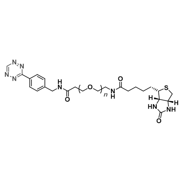 Tetrazine-PEG-Biotin，MW：5000
